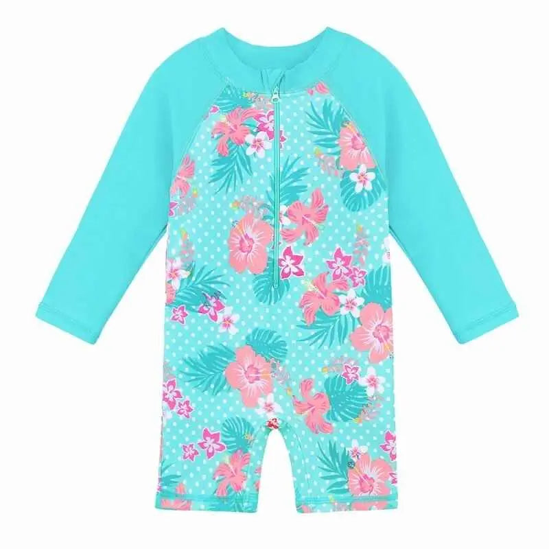 Long sleeve hot sale baby swim