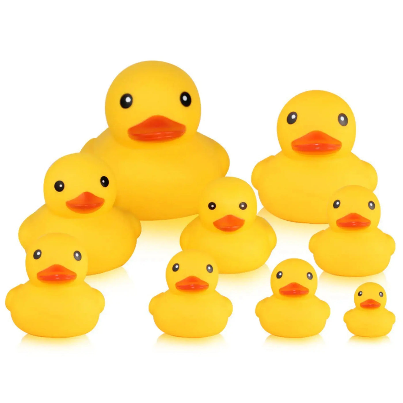 Floating Squeaking Pool Ducks | Shower Baby Duck Toys Swimcore