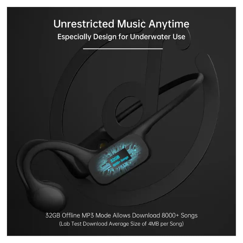 Swimming Music Headphone Set | W22 Swim Bone Conduction Swimcore