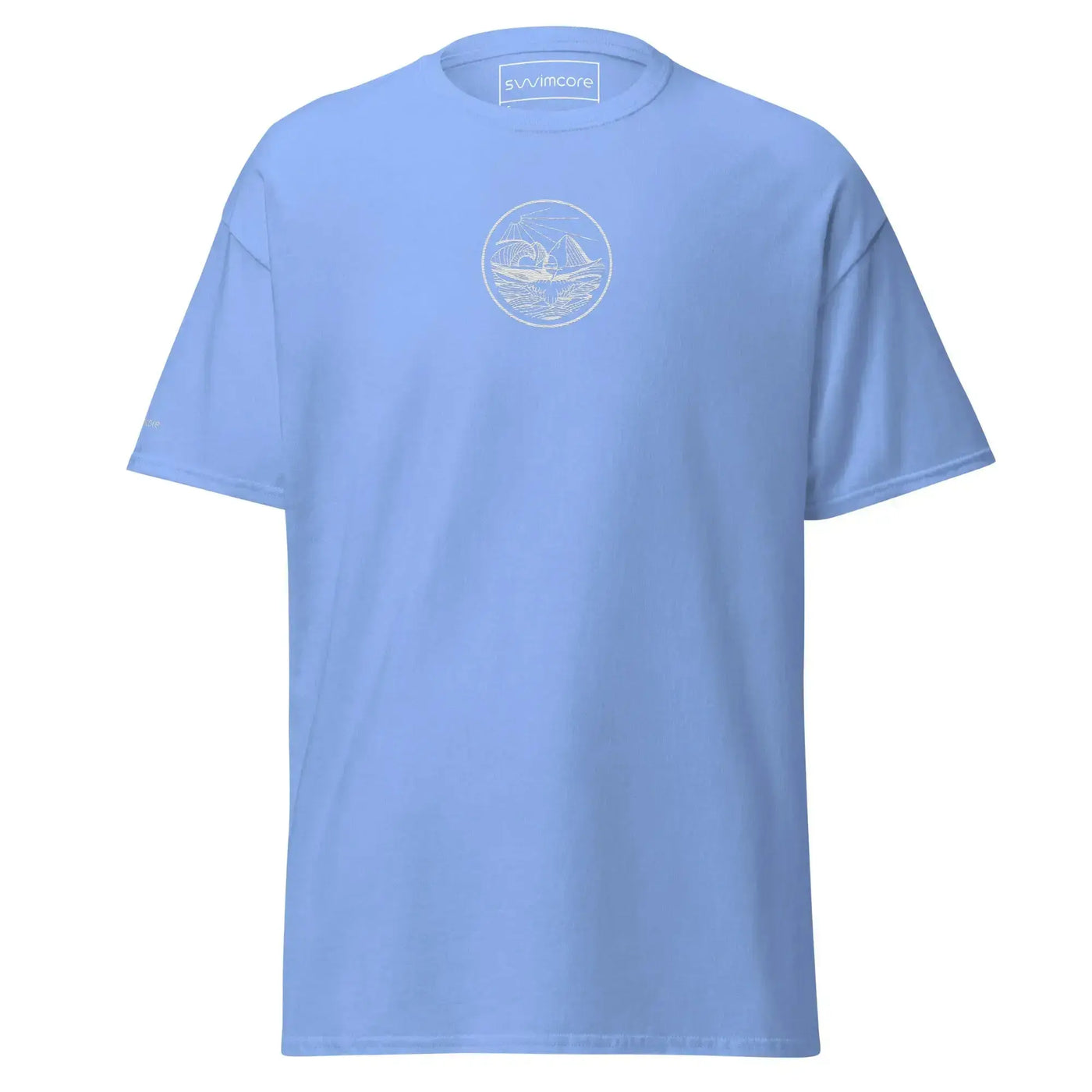 Unisex Jersey Short Sleeve Tee | Mountain Swimmer Design Swimcore