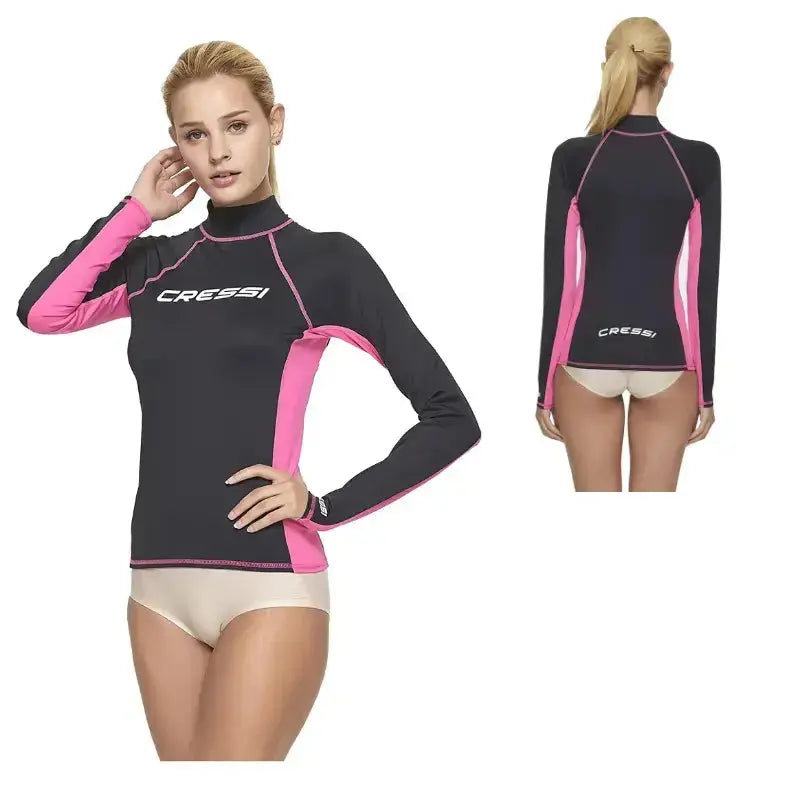 Women Rashguard Long Sleeve | Cressi Lady Rash Guard Cressi