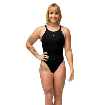 Women Training Pool Swimsuit | MCAV Professional Girl Swimwear Swimcore