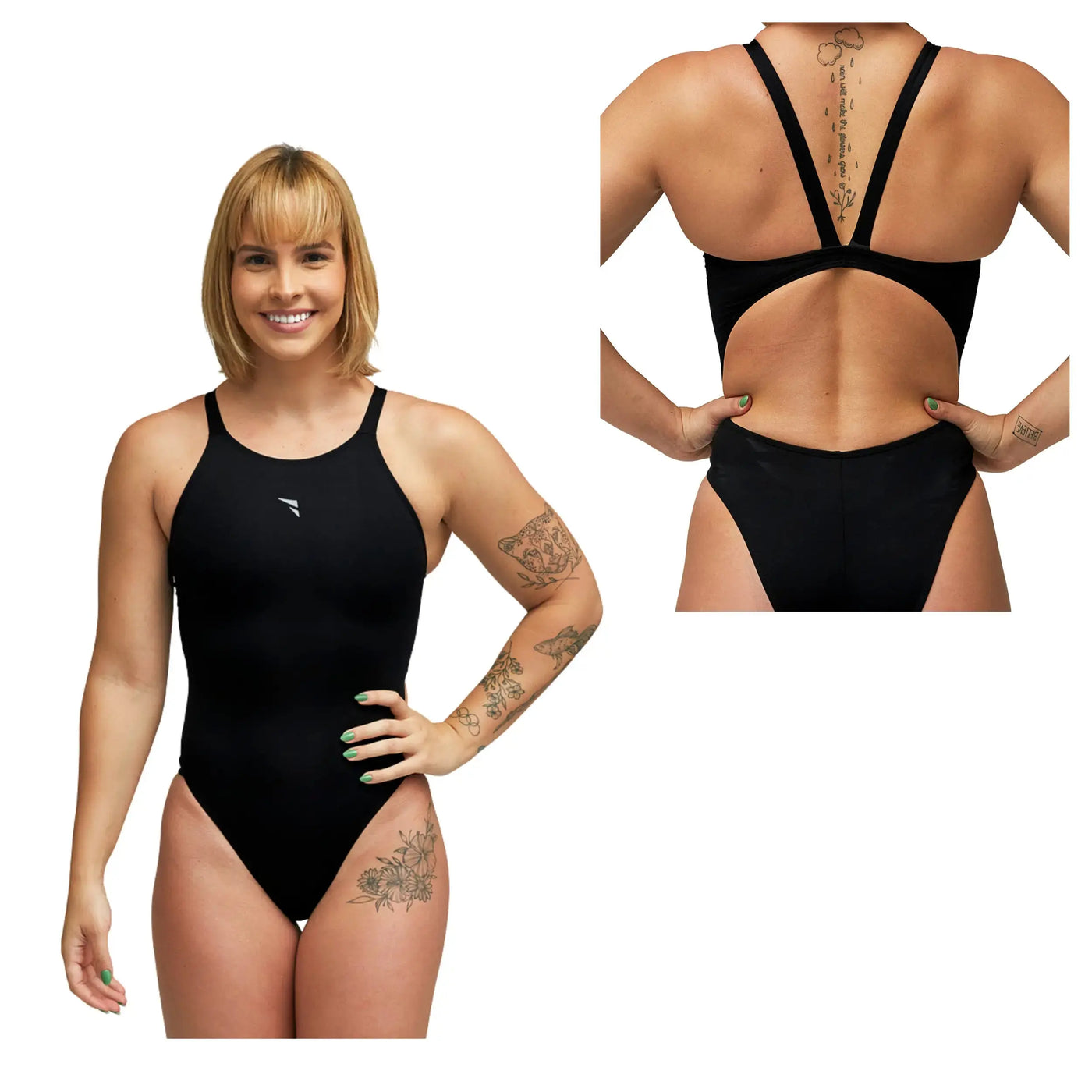 Women Training Pool Swimsuit | MCAV Professional Girl Swimwear Swimcore