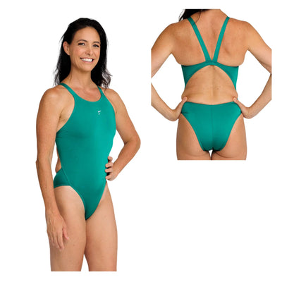 Women Training Pool Swimsuit | MCAV Professional Girl Swimwear Swimcore