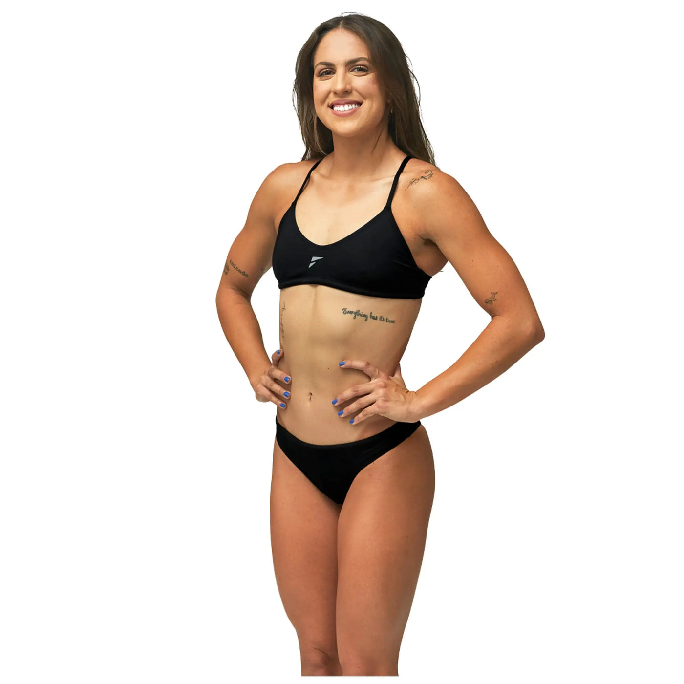 Women Training Pool Swimsuit | SUNKINI FAB Girls Two-Piece Swimwear Swimcore