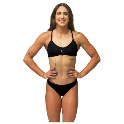 Women Training Pool Swimsuit | SUNKINI FAB Girls Two-Piece Swimwear Swimcore